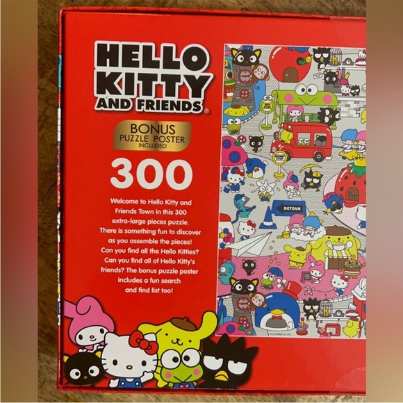 Hello Kitty & Friends 300 Piece Puzzle. - Picture 3 of 9